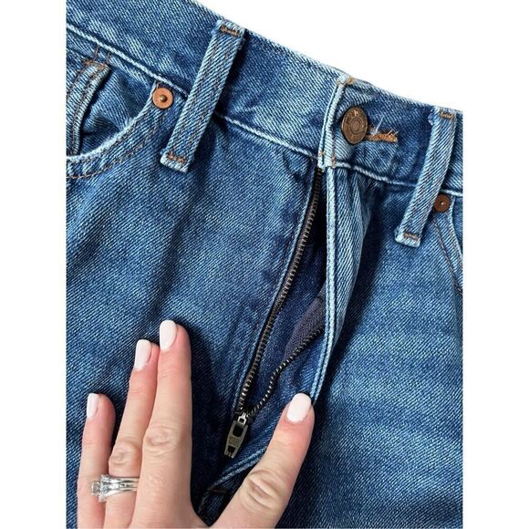 Madewell Baggy Straight Jeans size 28 Blue - Picture 8 of 9
